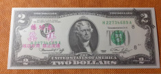SUA TWO DOLLARS 1 $ REPLICA foto