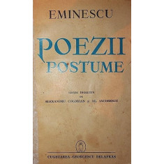 POEZII POSTUME - M . EMINESCU