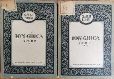 Opere (2 vol.) - Ion Ghica foto