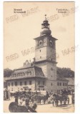1729 - BRASOV, Market, Romania - old postcard - used - 1906