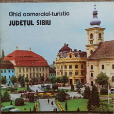 Ghid comercial-turistic judetul Sibiu// brosura perioada comunista