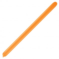Baloane Latex Modelaj Orange, 2&amp;quot; x 60&amp;quot;, Qualatex 260 79701, set 100 buc foto