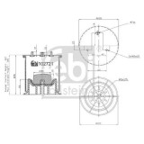 Febi Bilstein Burduf, suspensie pneumatica