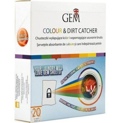 Servetele Absorbante Culori Smart Wash, 20 Buc/Pachet, Servetele Antidecolorare, Servetele Protectie Haine Color, Servetele Captare Culori, Servetele foto