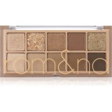 rom&amp;nd Better Than Palette paletă cu farduri de ochi pentru look perfect culoare 02 Mahogany Garden 7.5 g