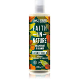 Faith In Nature Grapefruit &amp; Orange balsam natural pentru par normal spre uscat 400 ml