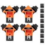 Cleme fixare, unghiulare, set 4 buc NEO TOOLS 45-492 HardWork ToolsRange