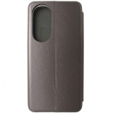 Husa tip carte cu stand Elegance gri bej pentru Honor 70 5G