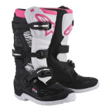 Cizme Piele Moto Alpinestars Stellar Tech 3 Mx Marimea Negru / Roz / Alb Marimea 8 2013218/130/8