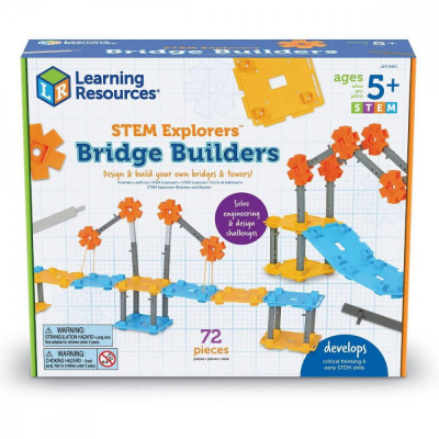 Joc de logica STEM - Construim podul PlayLearn Toys foto