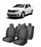 Cumpara ieftin Set huse scaune dedicate Dacia Logan 2012-2020 (Bancheta fractionata)