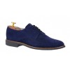 Pantofi barbati casual din piele naturala intoarsa - Model 184 Bleumarin, NIC-MAR