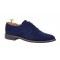 Pantofi barbati casual din piele naturala intoarsa - Model 184 Bleumarin