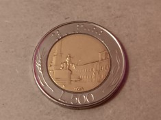 C50 - Moneda foarte veche - Italia ante euro - 500 lire - 1984