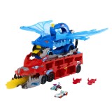 HOT WHEELS CITY TRANSPORTATOR SUPREM CU 2 DRAGONI