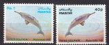 Pakistan 1982 fauna marina MI 569-570 MNH ww80