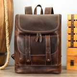 Cumpara ieftin Rucsac pentru barbati, Serian GT3330, piele naturala, Maro