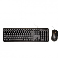 KIT Tastatura si Mouse Spacer SPDS-S6201 cu fir, USB