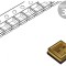Lampa LED UV-B SMD 305-311nm 80mA 800mW