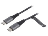 Cablu USB-C 2.0 Textil 1m 480Mbps