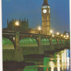 FA45-Carte Postala- ANGLIA - Londra, Big Ben, necirculata
