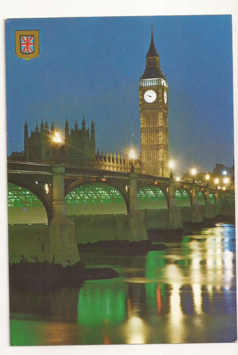 FA45-Carte Postala- ANGLIA - Londra, Big Ben, necirculata