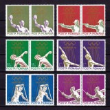 Cumpara ieftin ✅RO 1972 LP 797 &quot;J.O. de Vara - Munchen &#039;72&quot; , serie pereche ( V sau H ! ) , MNH