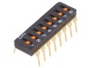 Comutator DIP-SWITCH 8 Secțiuni ON-OFF 24VDC