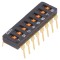 Comutator DIP-SWITCH 8 Secțiuni ON-OFF 24VDC