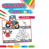 Motociclete de colorat - Carte pentru copii