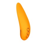 Stimulator clitoris CALEXOTICS Hollywood Hottie, cu funcție Power Boost, 10 funcții de vibrație, rezistent la apă, portocaliu