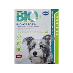 ZGARDA ANTIPARAZITARA CAINI ROSIE, PESS, 60CM