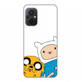 Husa compatibila cu Xiaomi Poco M5 Silicon Gel Tpu Model Finn and Jake Tongues