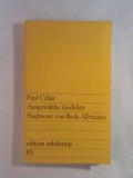 Ausgewahlte gedichte / Paul Celan