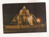 FA108 -Carte Postala- FRANTA - Paris, Fontaine de la Place de la Concorde la nuit, circulata