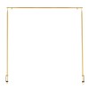 Tija decorativa masa Esschert Design, reglabila, cu clema, aurie, 117-211cm, otel, max 6kg, interior/exterior