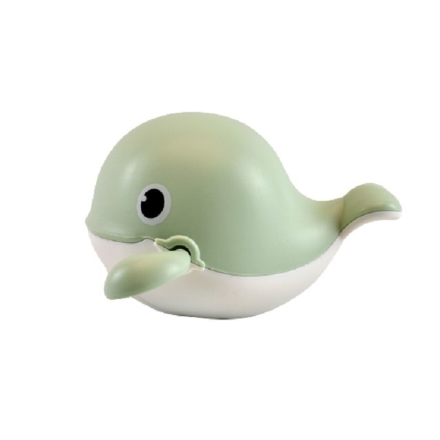 Jucarie pentru baie pentru copii, flippy, balena verde