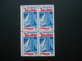 SUA BLOC DE 4 NESTAMPILAT MNH