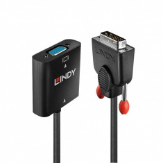 Adaptor DVI-D Dual Link 24+1 pini la VGA T-M, Lindy L38189