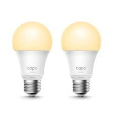 TP-Link Tapo L510E Smart bulb White 2 PACK, Yellow Wi-Fi, Dimmable, E27, Wi-Fi foto