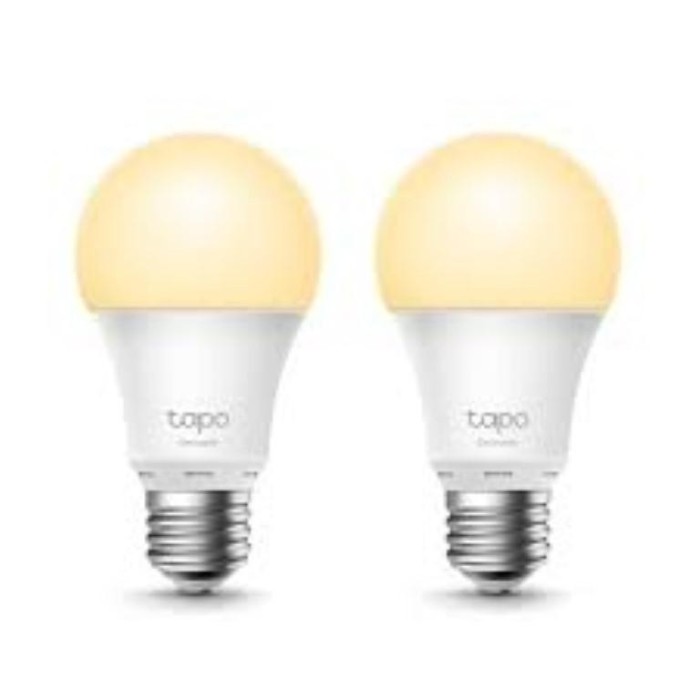 TP-Link Tapo L510E Smart bulb White 2 PACK, Yellow Wi-Fi, Dimmable, E27, Wi-Fi