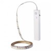 BANDA LED 2835 2.4W 1M 2700K SENZOR MISCARE ALIMENTARE BATERII 4XAAA, V-TAC