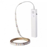 BANDA LED 2835 2.4W 1M 2700K SENZOR MISCARE ALIMENTARE BATERII 4XAAA, V-TAC