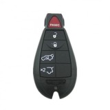 Carcasa cheie Jeep tip smart key cu 4 butoane + panica