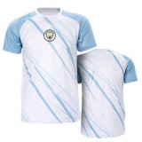 Manchester City tricou de fotbal No3 Poly white - M