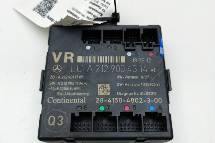 Modul de control ușă dreapta față MERCEDES-BENZ CLS C218 2012 OEM: A2129004314,A2129011705,A2129021106 28976905