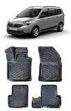 Cumpara ieftin Set Covorase Auto Cauciuc dedicate Dacia Lodgy 2012-2019