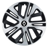 Set 4 Capace Roti 14 Inchi (R14) Raven Gri-Negru, Compatibile Cu Seat