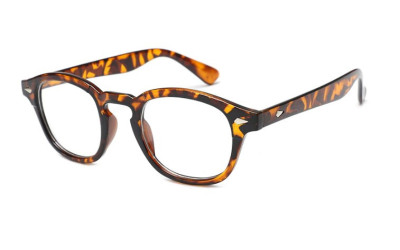 Rama ochelari - Stil Moscot Lemntosh Johnny Depp - Animal Print foto