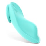 Vibrator Wearable Vivid, 9 Moduri Vibratii, Silicon, USB, Verde, 8.5 cm, Passion Labs